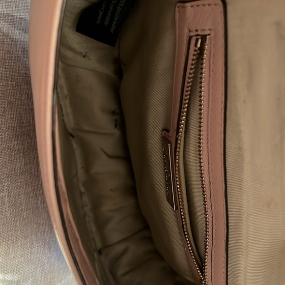 Sam Edelman very good condition Elegant Pink Leather Crossbody Bag. Perfect! - Picture 7 of 8